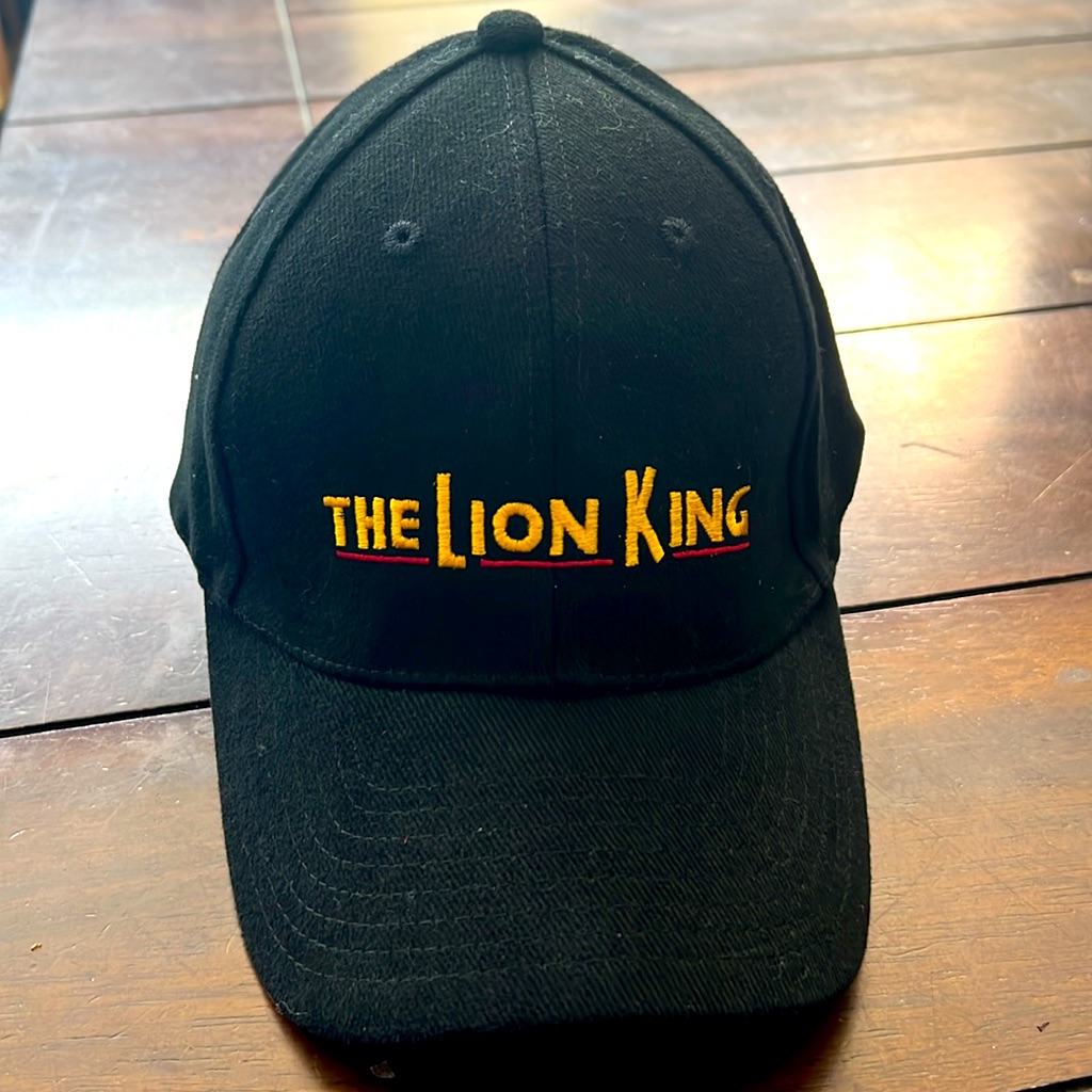 The Lion King Broadway Vip Ball Cap Adjustable Baseball Cap Hat Nwot